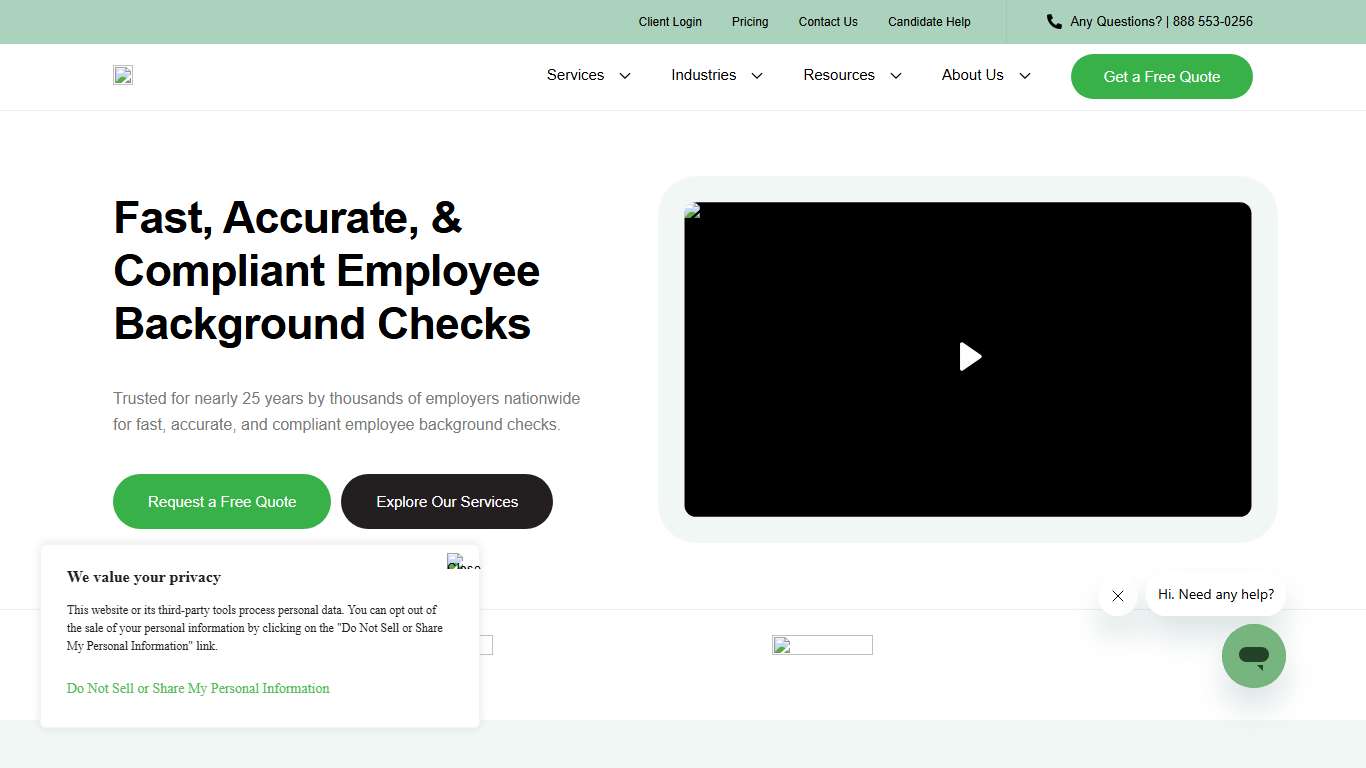 Employee Background Screening and Pre Employment Background Check Firm
